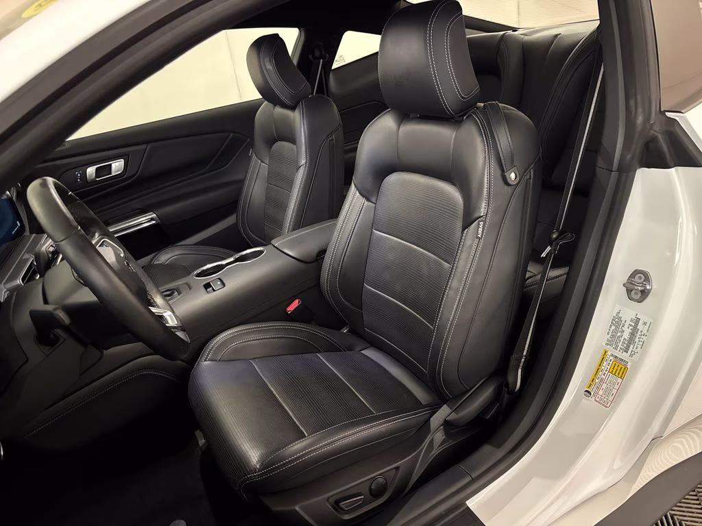 2024 Oxford White Ford Mustang EcoBoost Premium RWD Coupe