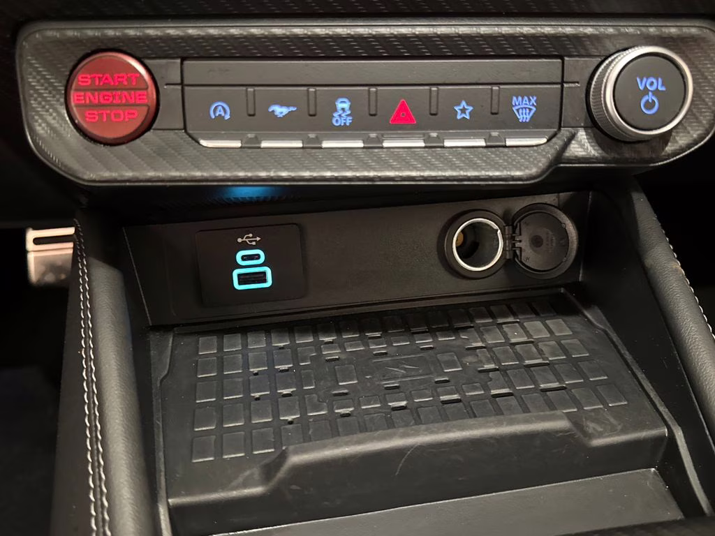 2024 Oxford White Ford Mustang EcoBoost Premium RWD Coupe