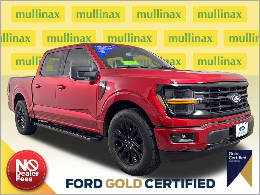 2024 Rapid Red Metallic Tinted Clearcoat Ford F-150 XLT RWD Truck