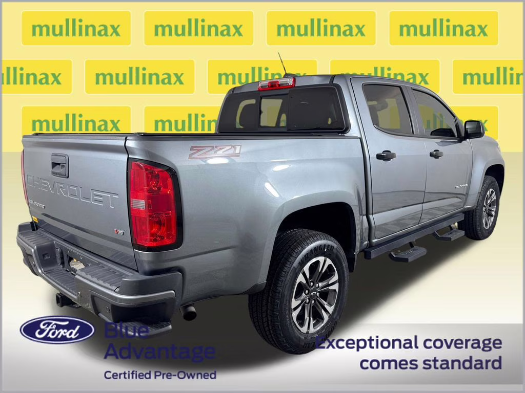 2022 Satin Steel Metallic Chevrolet Colorado Z71 RWD Truck