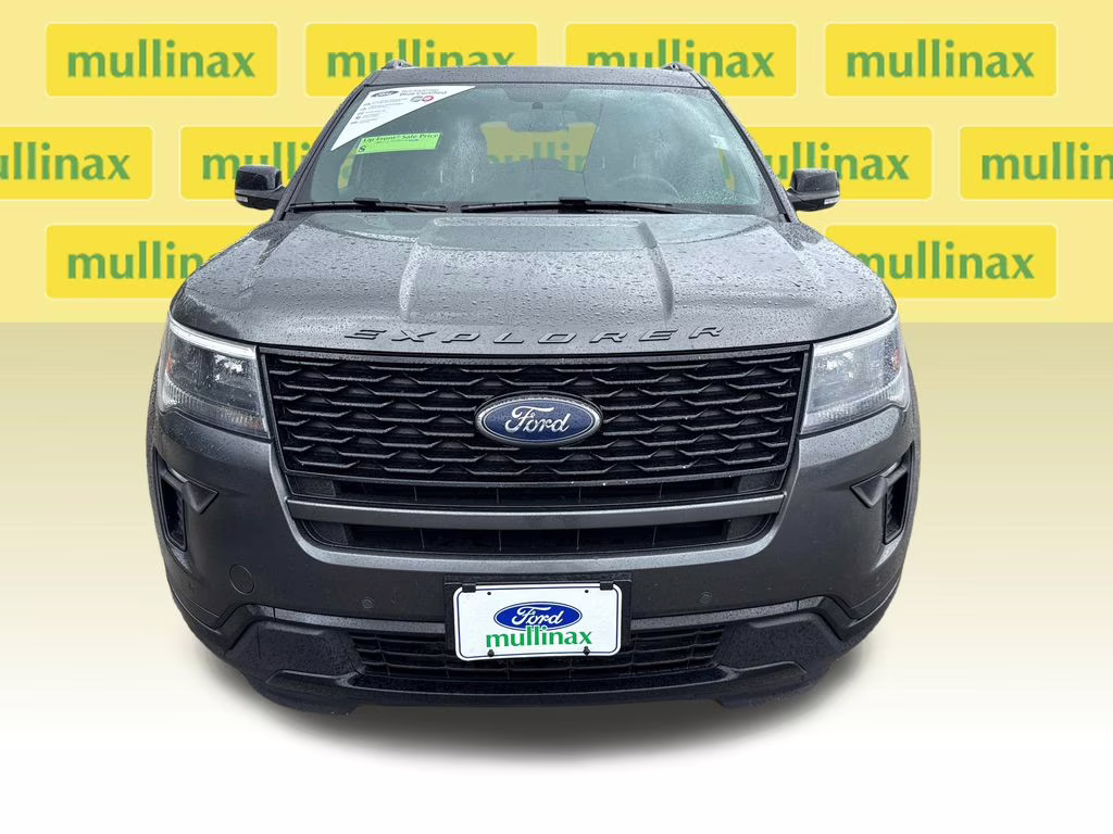 2018 Magnetic Metallic Ford Explorer Sport 4X4 SUV