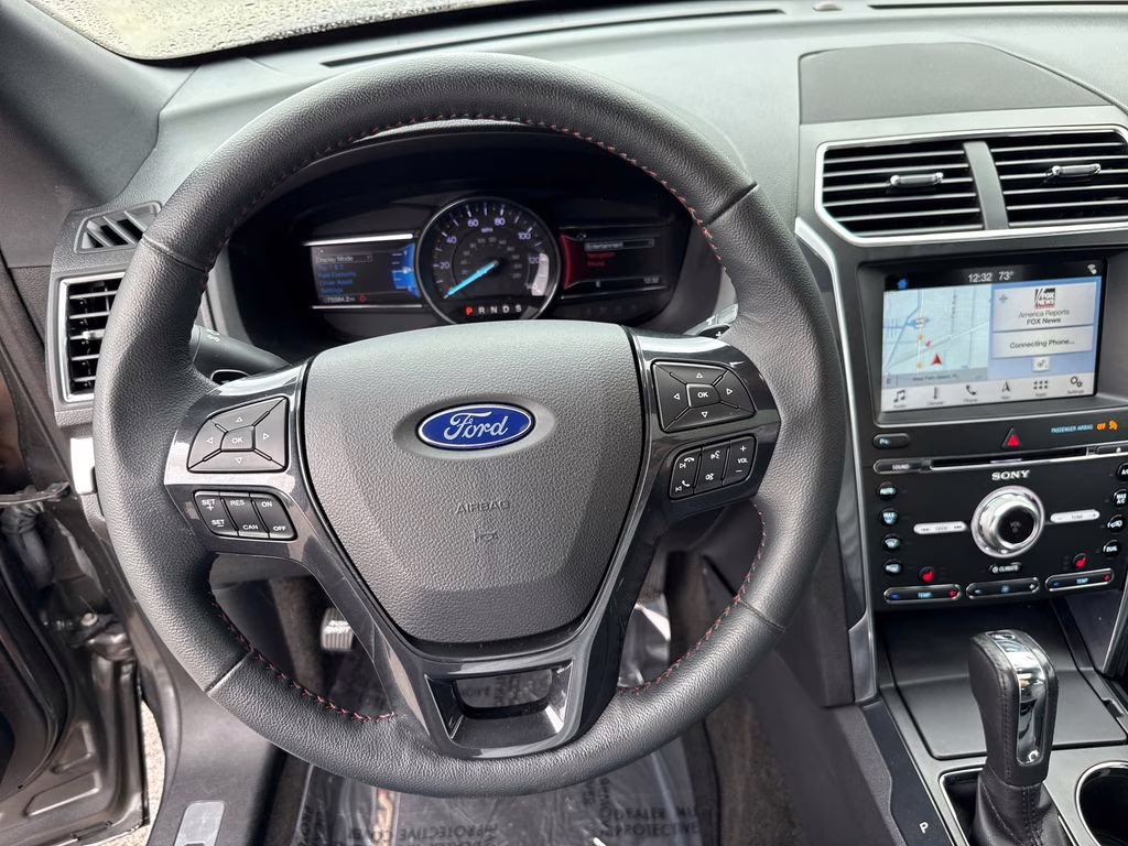 2018 Magnetic Metallic Ford Explorer Sport 4X4 SUV