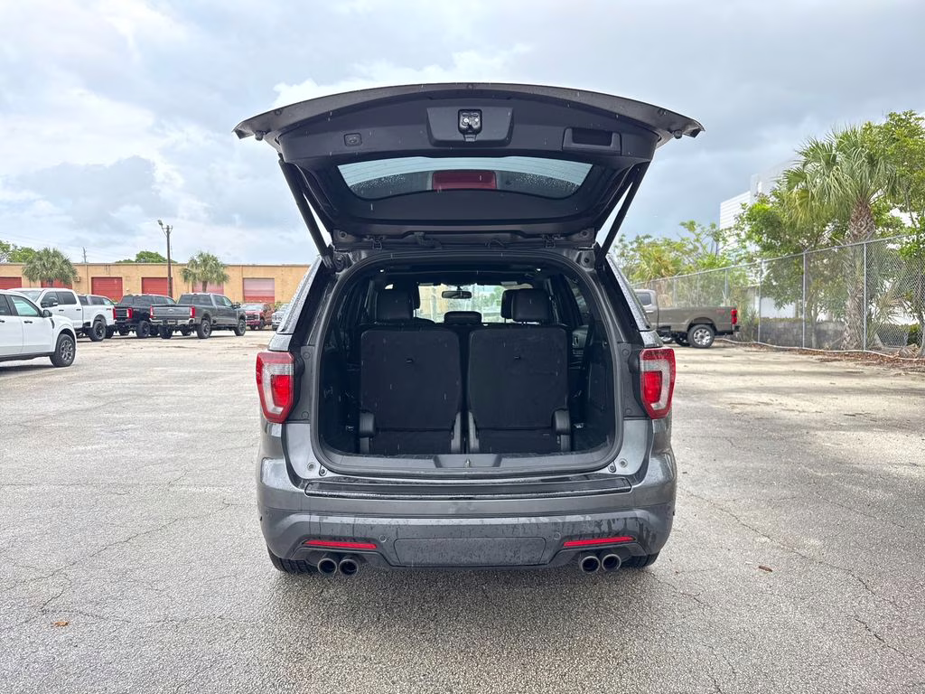 2018 Magnetic Metallic Ford Explorer Sport 4X4 SUV