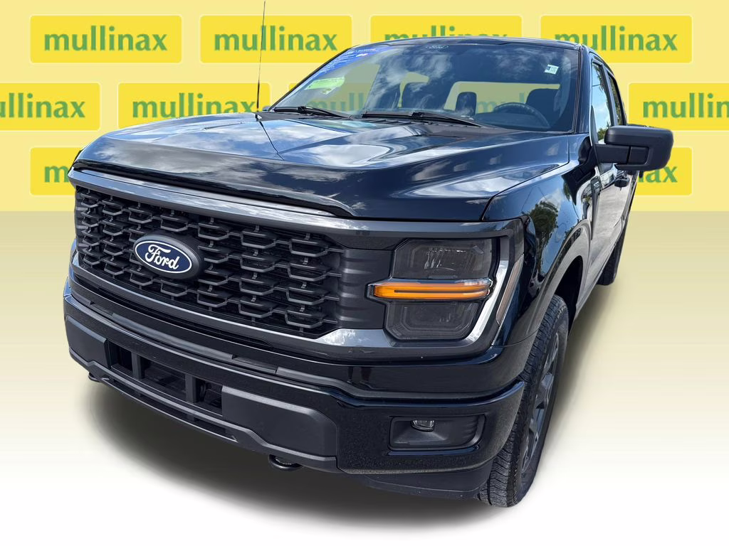 2024 Agate Black Metallic Ford F-150 STX 4X4 Truck