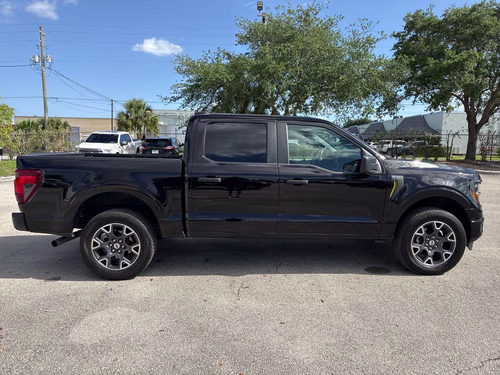 2024 Black Ford F-150 STX 4X4 Truck