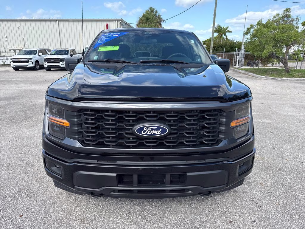 2024 Black Ford F-150 STX 4X4 Truck