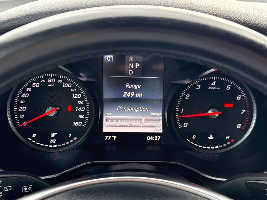 2019 Black Mercedes-Benz GLC GLC 300 RWD SUV