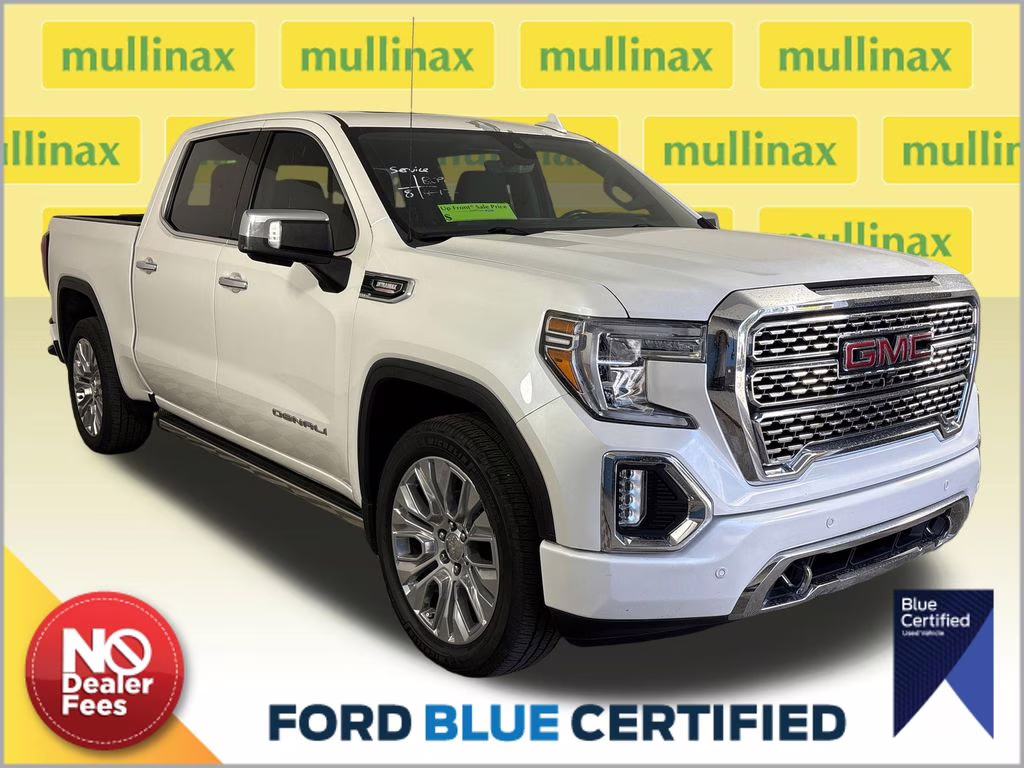 2020 White Frost Tricoat GMC Sierra 1500 Denali 4X4 Truck