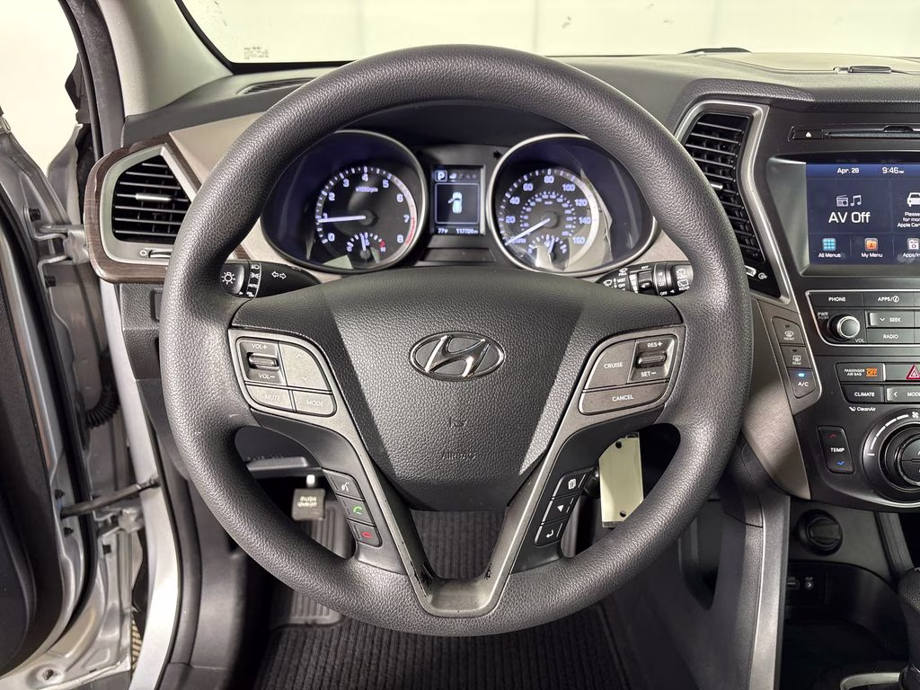 2017 Circuit Silver Hyundai Santa Fe SE FWD SUV