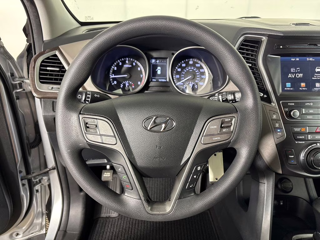 2017 Circuit Silver Hyundai Santa Fe SE FWD SUV