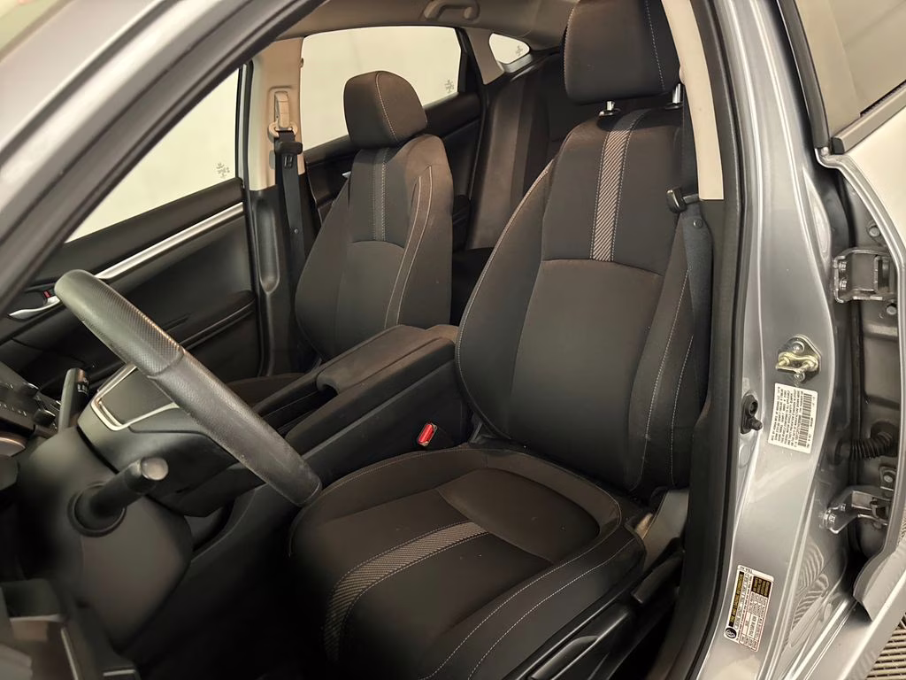 2017 Lunar Silver Metallic Honda Civic LX FWD Sedan