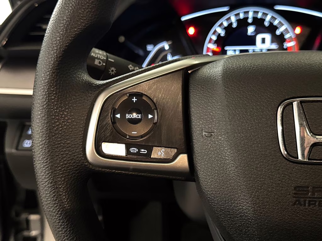 2017 Lunar Silver Metallic Honda Civic LX FWD Sedan