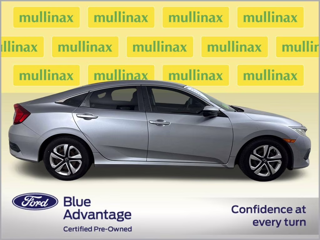 2017 Lunar Silver Metallic Honda Civic LX FWD Sedan