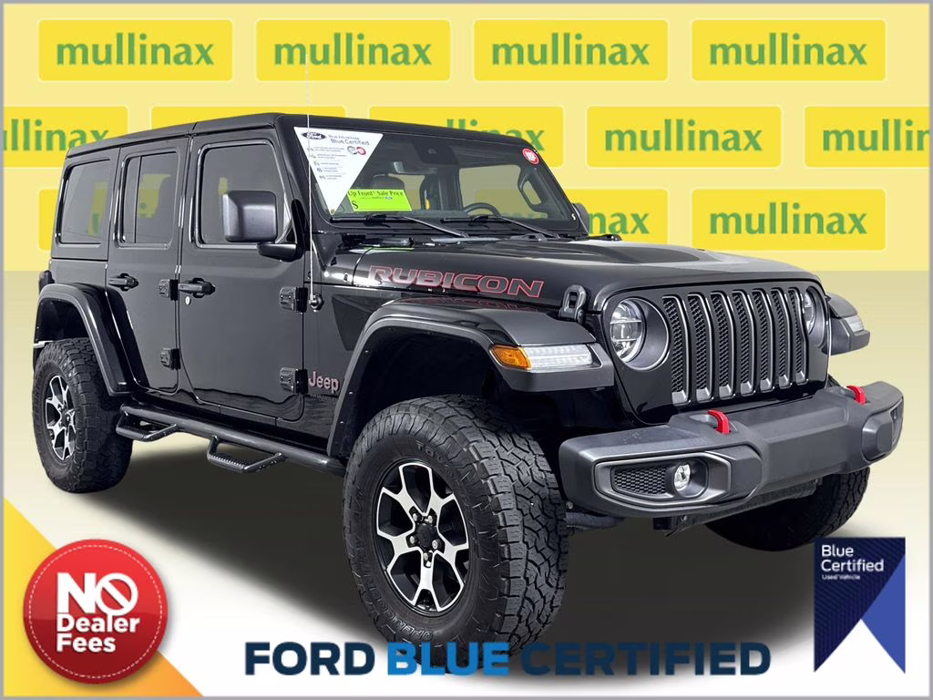 2022 Black Clearcoat Jeep Wrangler Unlimited Rubicon 4X4 SUV