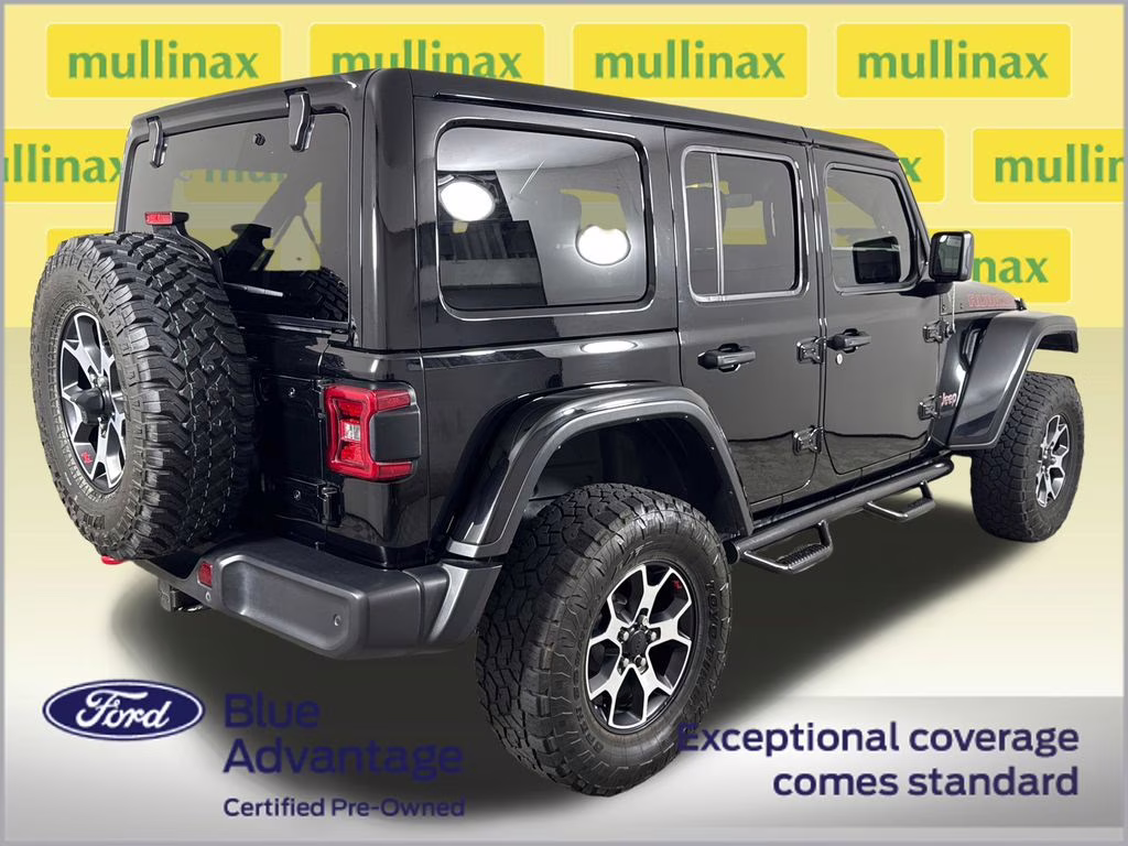 2022 Black Clearcoat Jeep Wrangler Unlimited Rubicon 4X4 SUV
