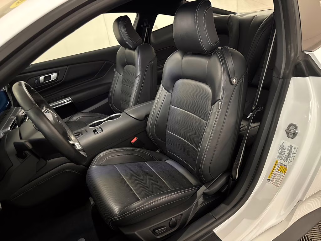 2024 Oxford White Ford Mustang EcoBoost Premium RWD Coupe