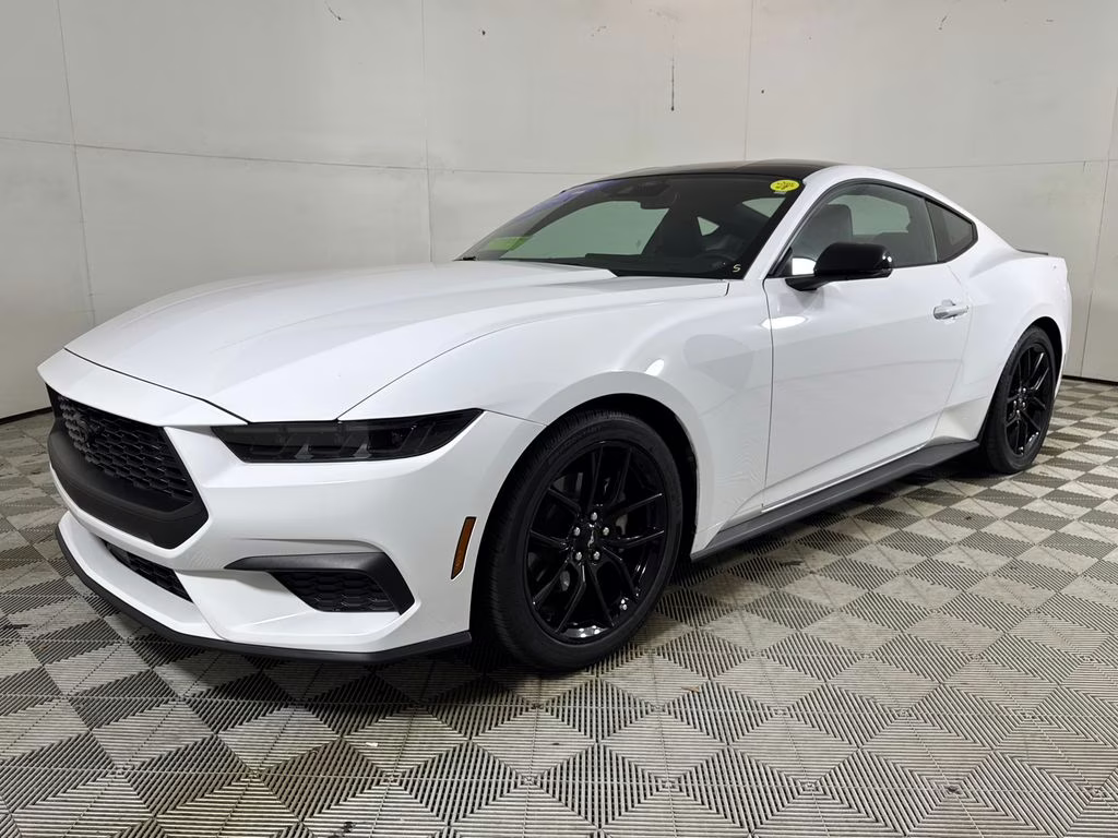 2024 Oxford White Ford Mustang EcoBoost Premium RWD Coupe