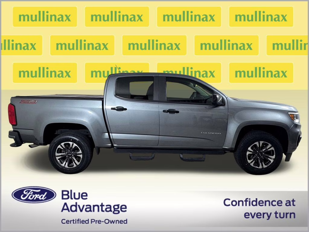 2022 Satin Steel Metallic Chevrolet Colorado Z71 RWD Truck