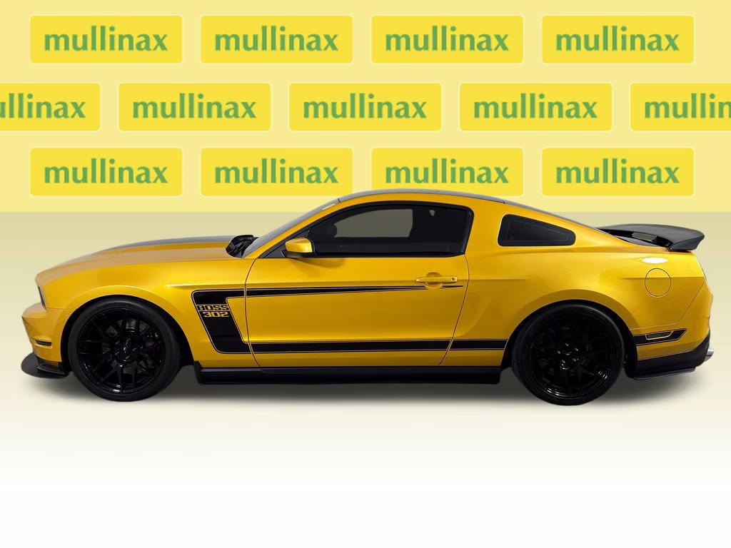 2012 Burnt Orange Ford Mustang Boss 302 RWD Coupe