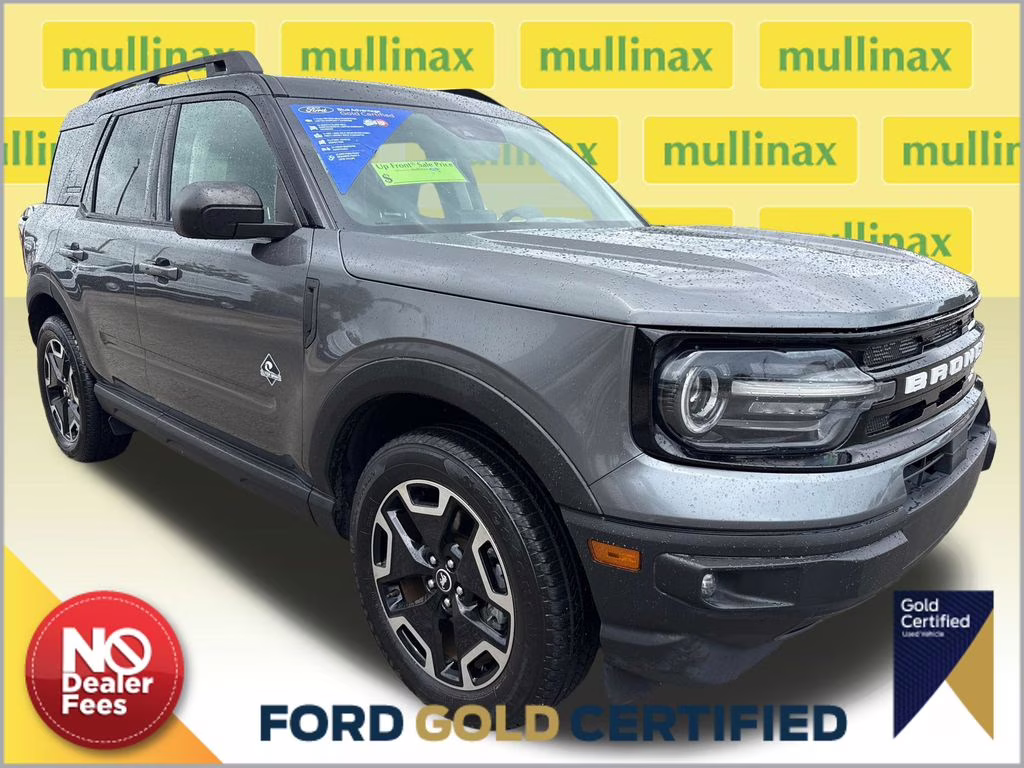 2022 Carbonized Gray Metallic Ford Bronco Sport Outer Banks 4X4 SUV