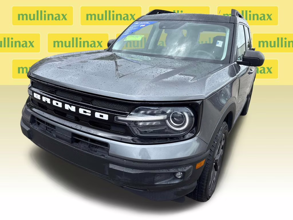 2022 Carbonized Gray Metallic Ford Bronco Sport Outer Banks 4X4 SUV