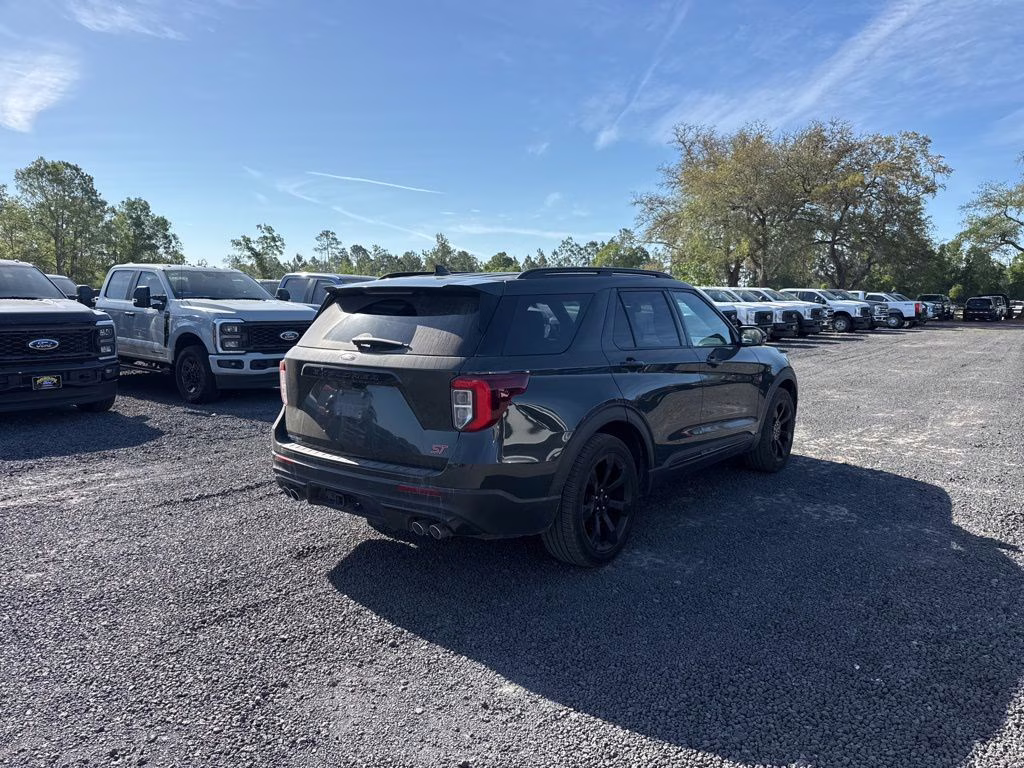 2022 Green Metallic Ford Explorer ST RWD SUV