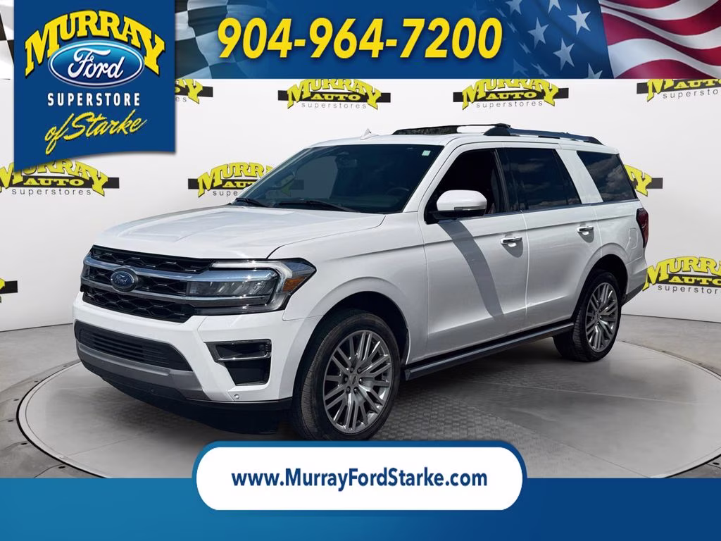 2024 Oxford White Ford Expedition Limited 4X4 SUV