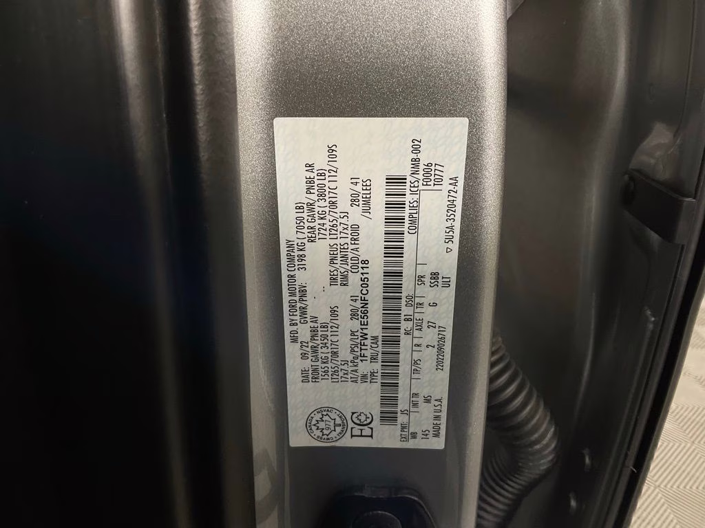 2022 Iconic Silver Metallic Ford F-150 XLT 5.0 V8 4X4 Truck