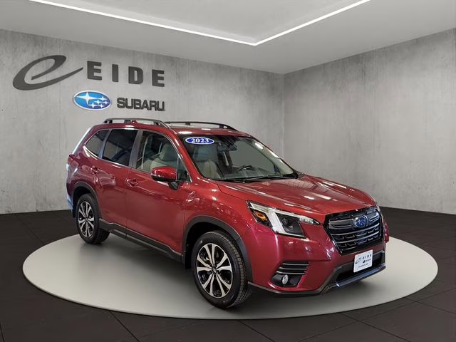 2023 Crimson Red Pearl Subaru Forester Limited AWD SUV
