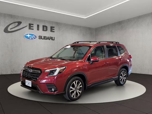 2023 Crimson Red Pearl Subaru Forester Limited AWD SUV