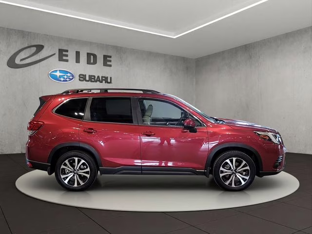 2023 Crimson Red Pearl Subaru Forester Limited AWD SUV