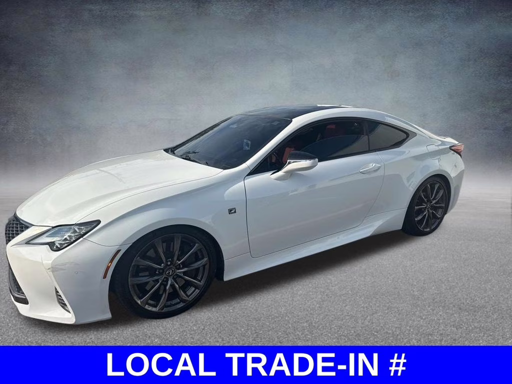 2019 Eminent White Pearl Lexus RC 350 F Sport RWD Coupe