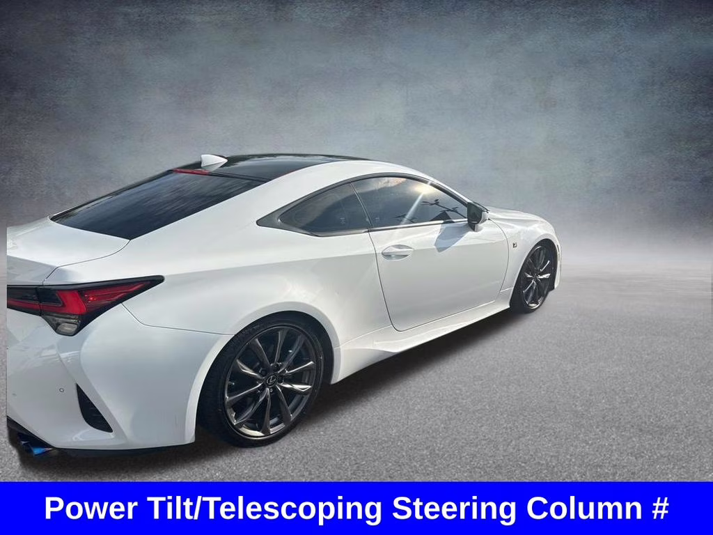2019 Eminent White Pearl Lexus RC 350 F Sport RWD Coupe