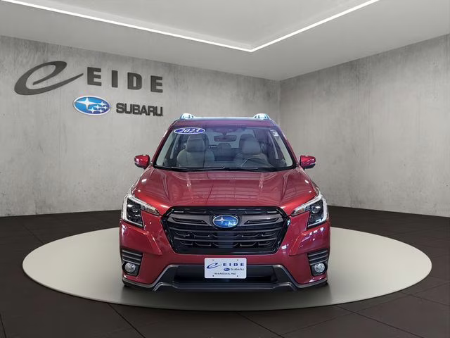 2023 Crimson Red Pearl Subaru Forester Limited AWD SUV