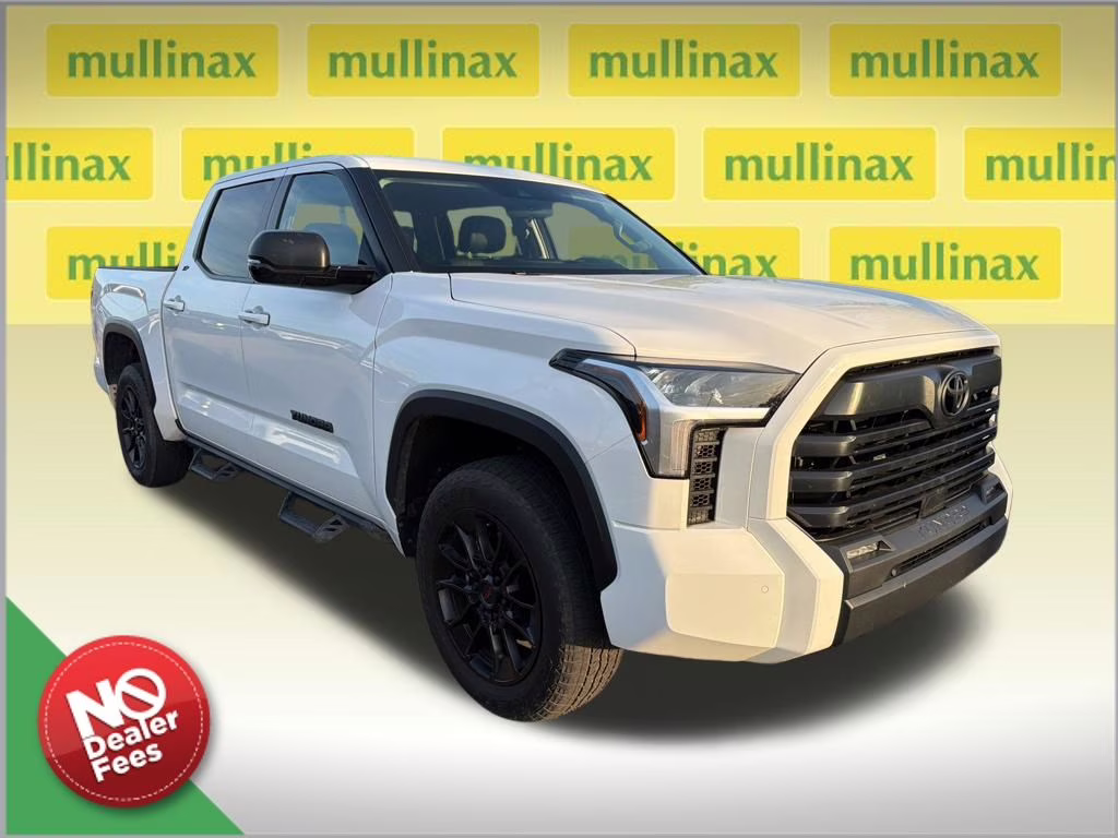 2024 White Toyota Tundra SR5 4X4 Truck