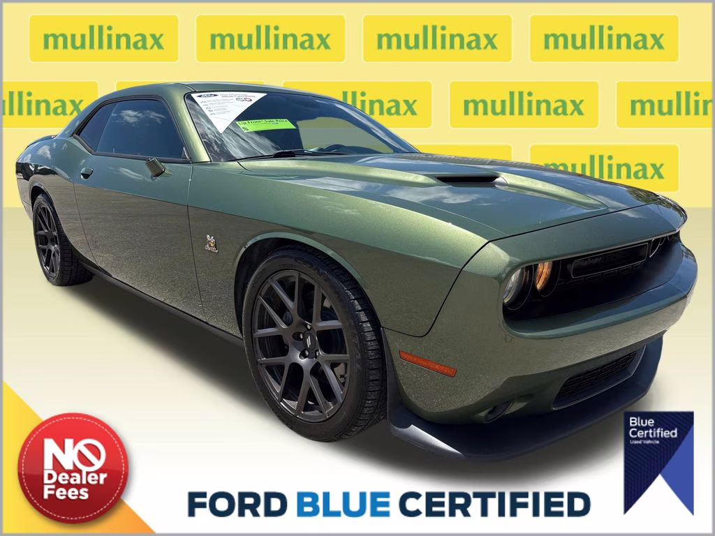 2018 F8 Green Dodge Challenger R/T Scat Pack RWD Coupe