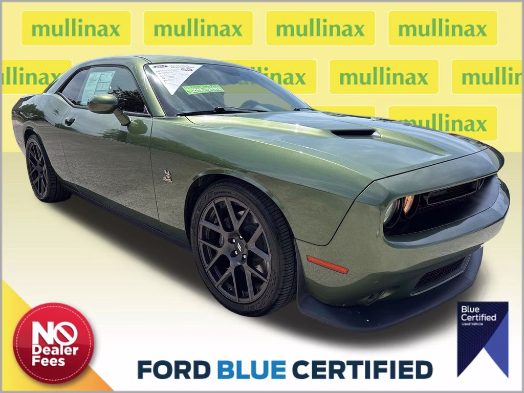 2018 F8 Green Dodge Challenger R/T Scat Pack RWD Coupe