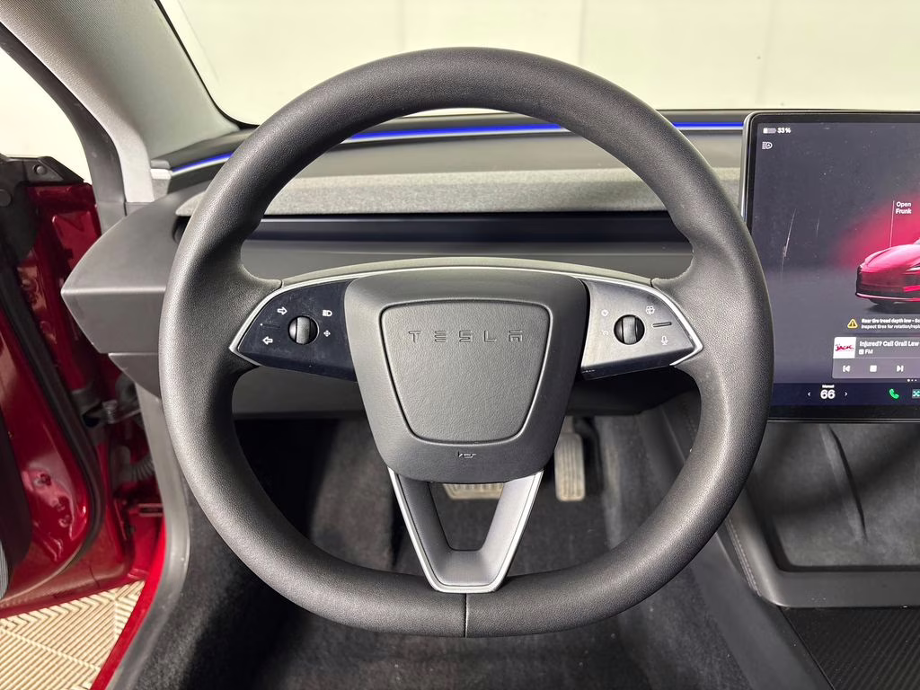 2024 Ultra Red Tesla Model 3 Base RWD Sedan
