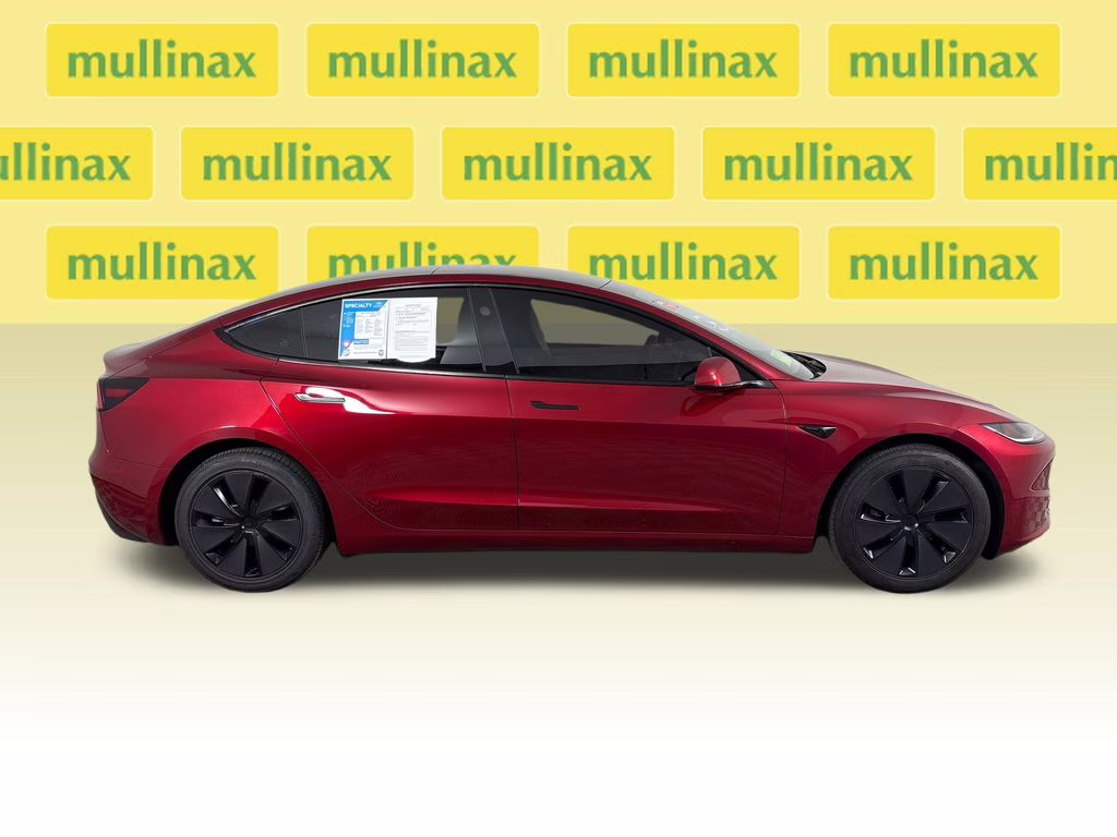 2024 Ultra Red Tesla Model 3 Base RWD Sedan