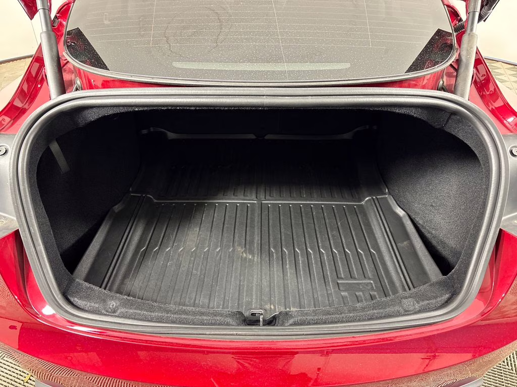 2024 Ultra Red Tesla Model 3 Base RWD Sedan