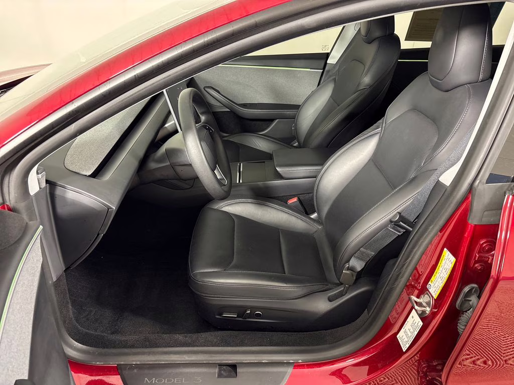 2024 Ultra Red Tesla Model 3 Base RWD Sedan