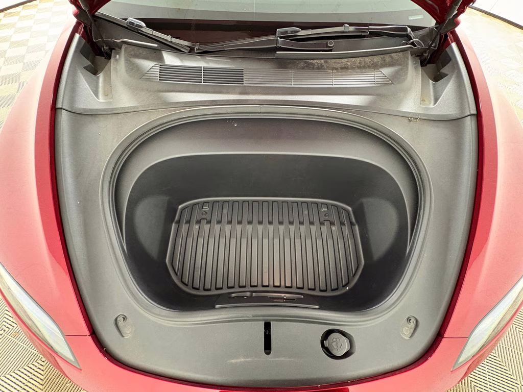 2024 Ultra Red Tesla Model 3 Base RWD Sedan