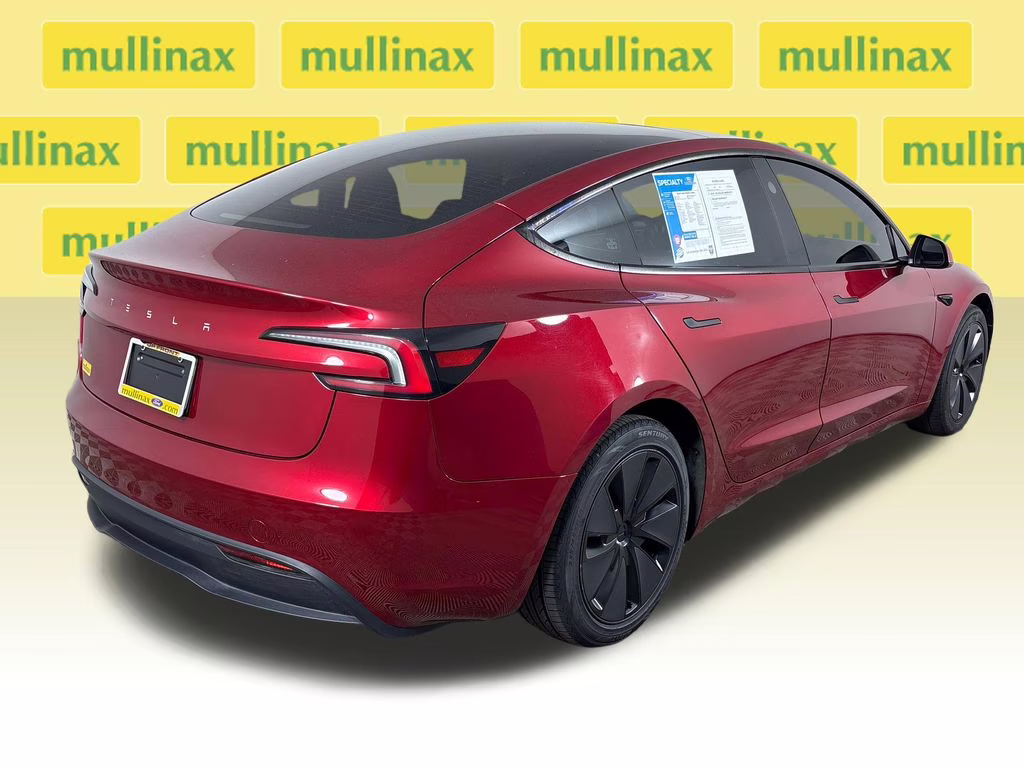 2024 Ultra Red Tesla Model 3 Base RWD Sedan