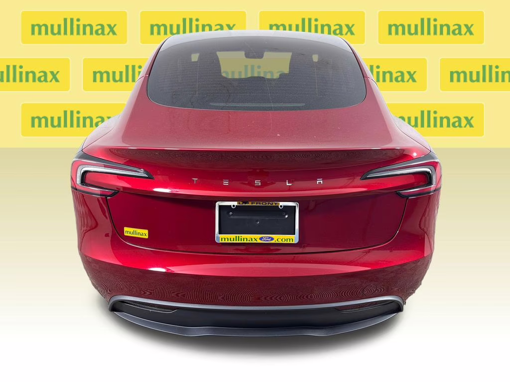 2024 Ultra Red Tesla Model 3 Base RWD Sedan