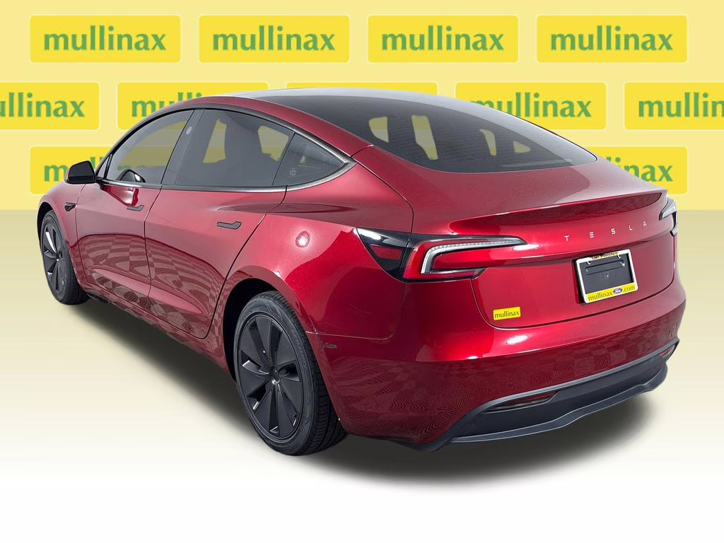 2024 Ultra Red Tesla Model 3 Base RWD Sedan