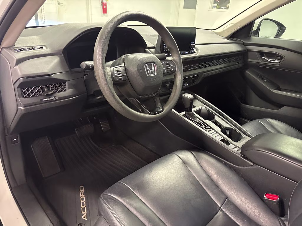 2023 Pearl White Honda Accord LX FWD Sedan