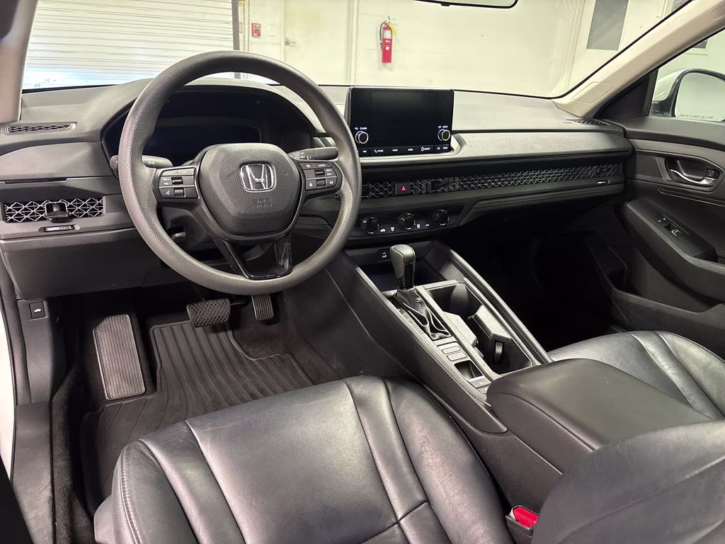 2023 Pearl White Honda Accord LX FWD Sedan