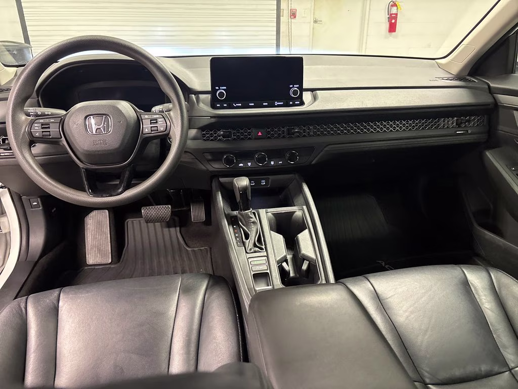 2023 Pearl White Honda Accord LX FWD Sedan