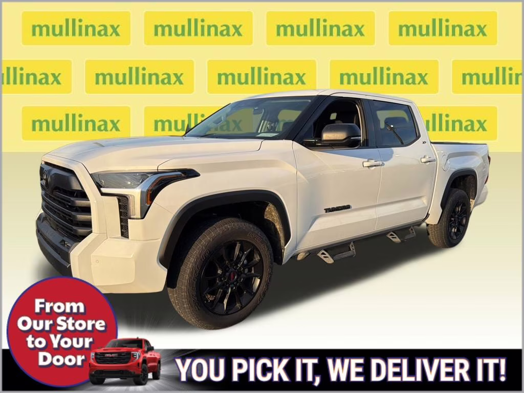 2024 White Toyota Tundra SR5 4X4 Truck
