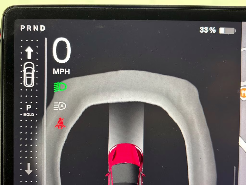 2024 Ultra Red Tesla Model 3 Base RWD Sedan